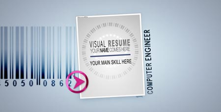 Videohive Visual Resume Alpha - Animated Curriculum  After Effects Project