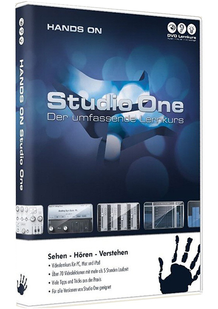 DVD-Lernkurs Hands On Studio One GERMAN TUTORiAL
