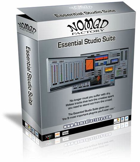 Nomad Factory Essential Studio Suite v1.7 AU VST RTAS Mac OSX-iND