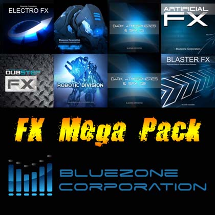 Bluezone Corporation FX Mega Pack WAV