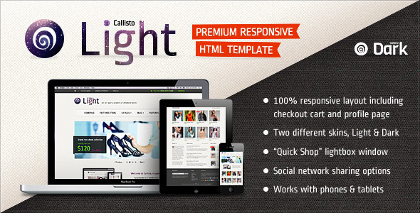 ThemeForest - Callisto - Premium Responsive e-Commerce Template