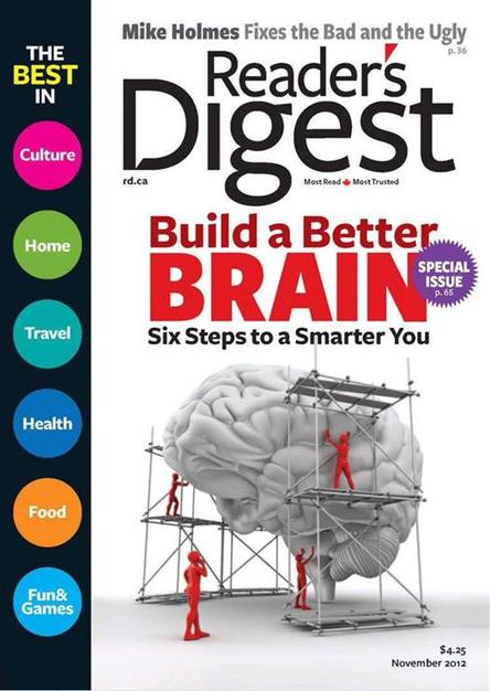 Reader's Digest - November 2012 / Canada 