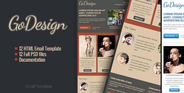 ThemeForest - GoDesign - Email Template