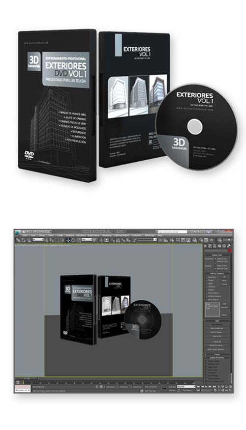 3Dluistutorials - DVD Exteriores Vol.1 - Spanish