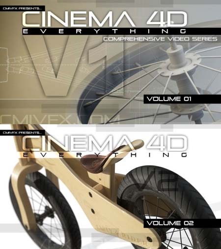 cmiVFX - Cinema 4D Everything ( 2 Volume )