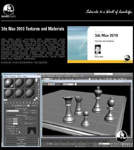 3ds Max Textures and Materials with Steve Nelle