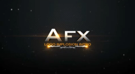 Logo Implosion - After Effect Project (with project files)