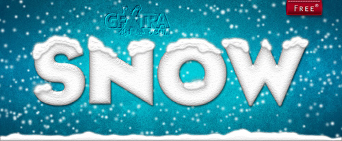 Snow Style for Photoshop