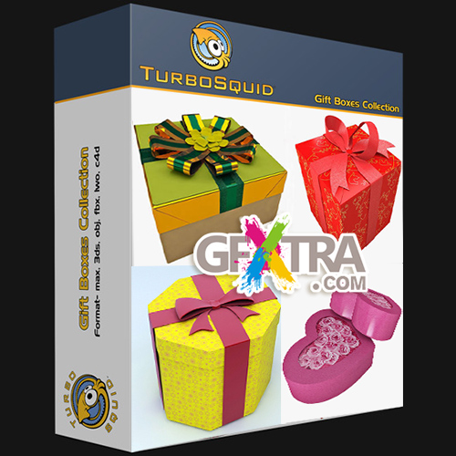 Turbosquid - Gift Boxes Collection