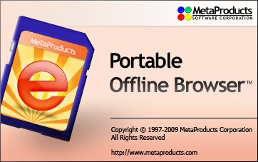MetaProducts Portable Offline Browser 6.5.3880 Multilingual 