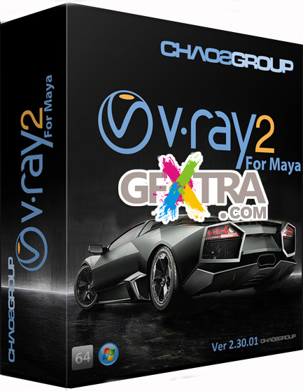 V-Ray Ver2.30.01 For Maya 2011 – 2013 x64 (New Fixed Version Added)