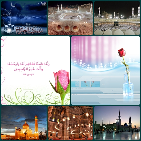 313 Islamic Wallpapers collection Pack