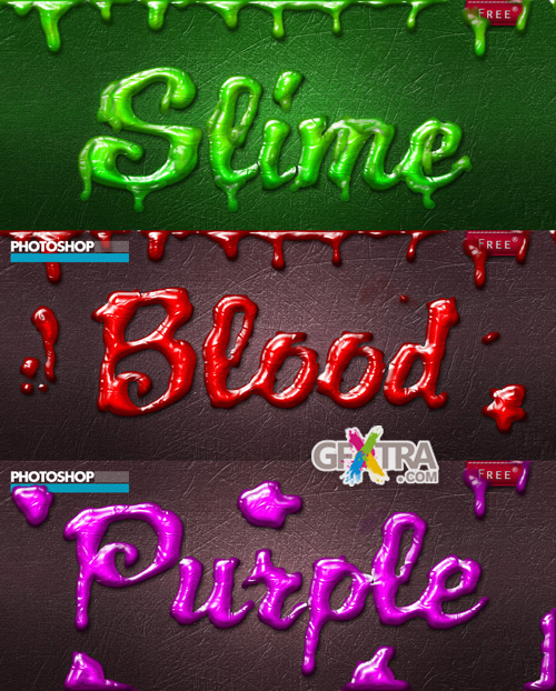Slime Style for Photoshop