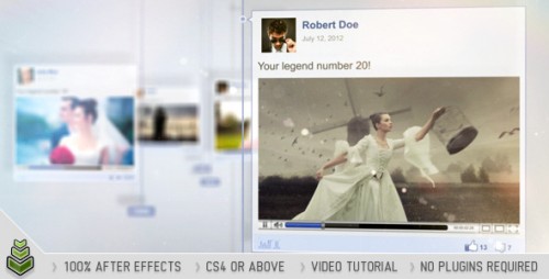 VideoHive.net - Facebook Timeline Story - After Effects Project Files