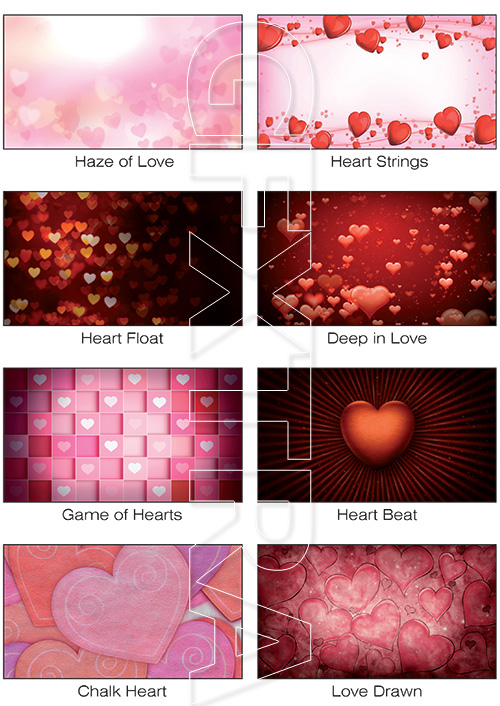 Animated Heart Collection