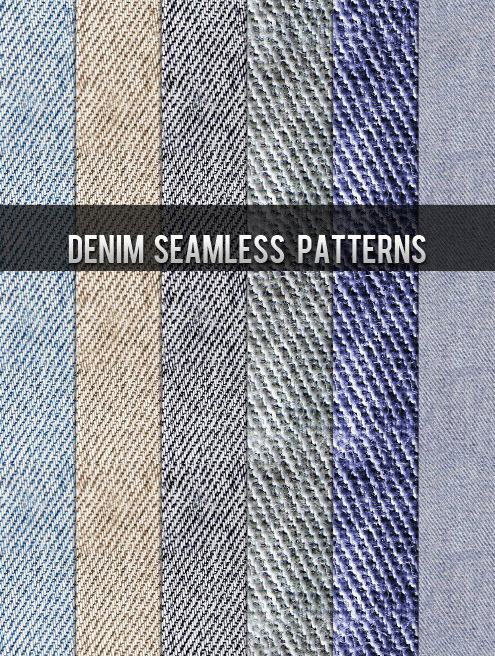 Denim Seamless Patterns