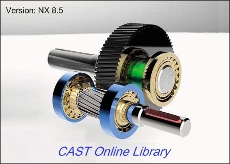 SIEMENS PLM NX CAST 8.5 Online Library with Update 1 ISO-SSQ