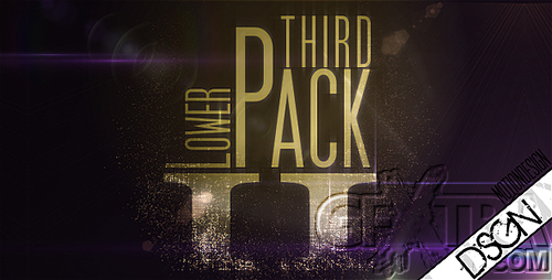 Videohive Projects - Lower Third Packs Collection