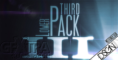 Videohive Projects - Lower Third Packs Collection