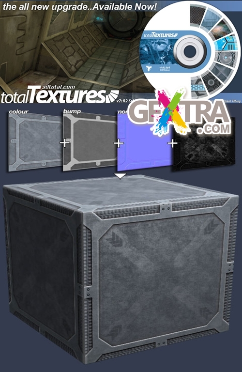 3D Total: Textures V7:R2 - Sci-fi