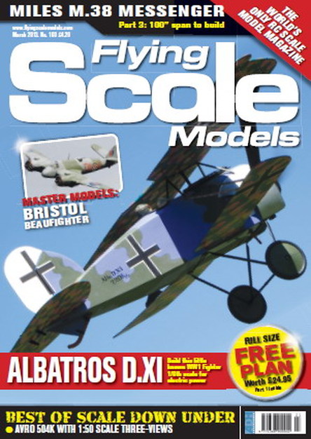Flying Scale Models Magazine March 2013