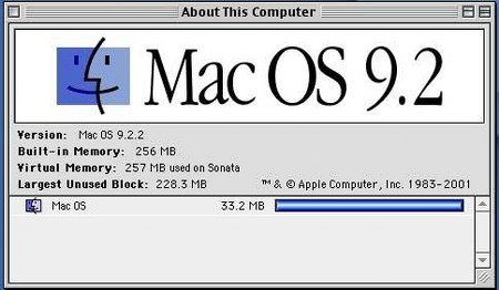Mac OS 9.2.1 + Mac OS 9.2.2 Update. (Bootable CD. ISO)