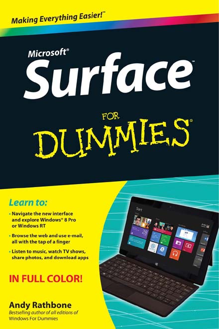 Surface For Dummies, 1st Edition