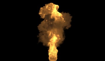 12 HD Smoke Plume Simulations and Compositing Tutorial with After Effect Project Files