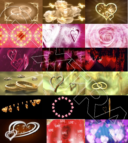 Motion Backgrounds - Love and Relationships Pack 3