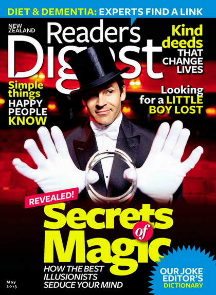 Reader's Digest - May 2013 (New Zealand) (HQ PDF)