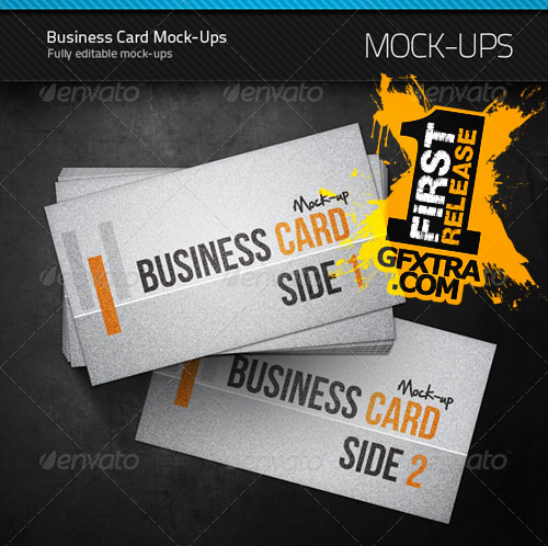 GraphicRiver - Business Card Mock-up