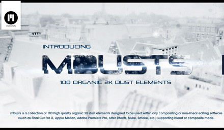motionVFX - mDusts: 100 Organic Dust Elements