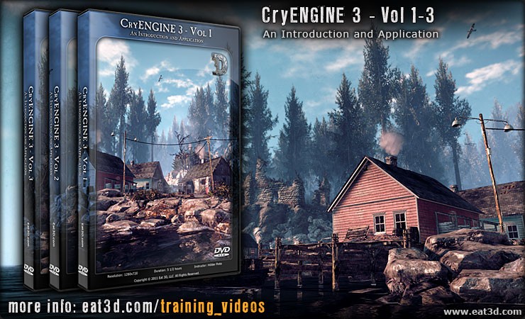 Eat3D - CryENGINE 3 - Volume 1-3 - An Introduction and Application