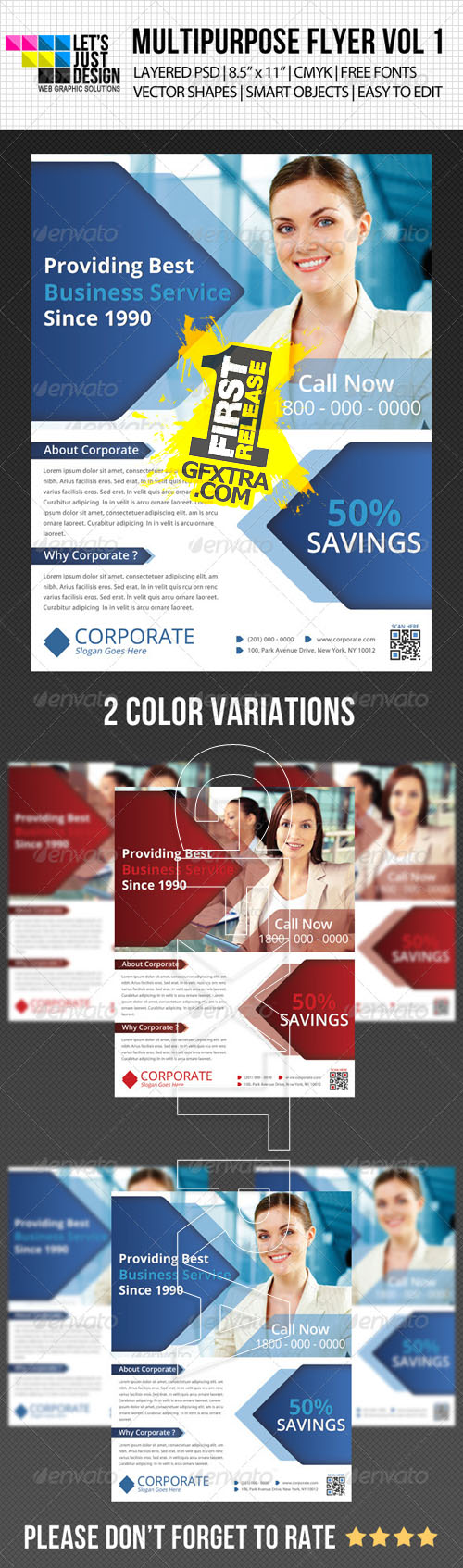 GraphicRiver - Multipurpose Corporate Flyer Vol 5 4914241