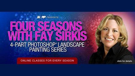 Photoshopuser - Photoshop Landscape Painting: Four Season