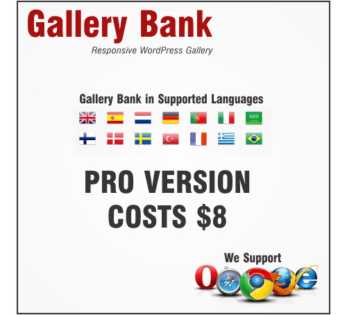 Gallery Bank Pro v1.96 - Plugin for WordPress