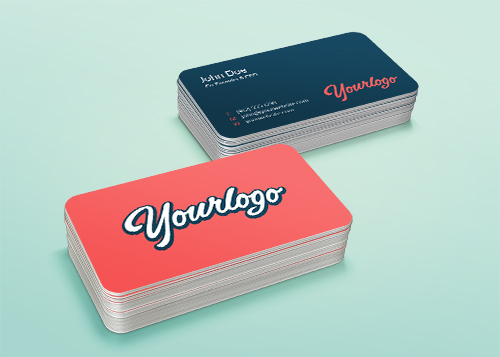 PSD Source - Stack Business Card Mock-Up