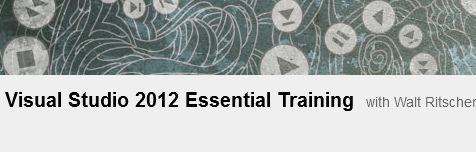 Visual Studio 2012 Essential Training