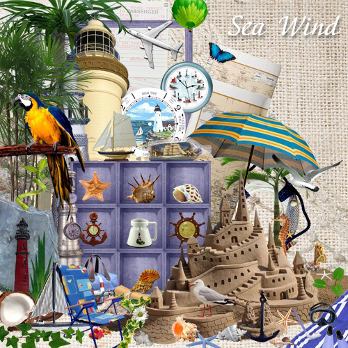 Scrap kit - Sea Wind