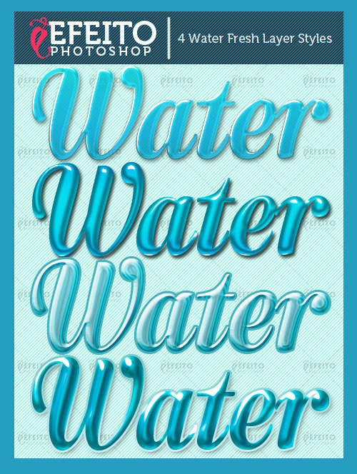 Water Styles for Photoshop