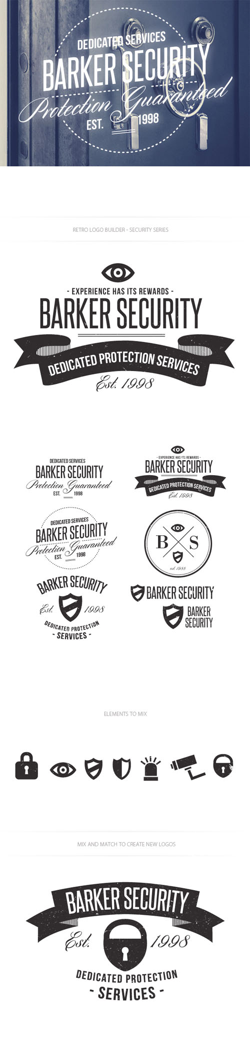 Security Logo Vector Templates