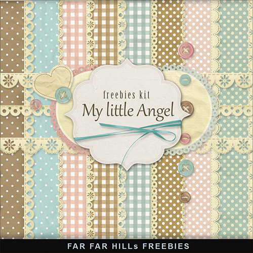 Scrap-kit - My Little Angel 2013