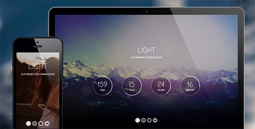 ThemeForest - Light - Coming Soon Page - RIP