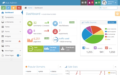 WrapBootstrap - Ace - Responsive Admin Template