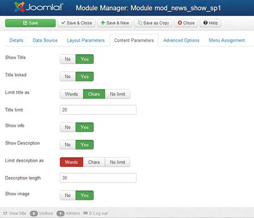 JoomShaper - News Show SP1 v1.6.0 - Excellent Content Presentation Module for Joomla 2.5