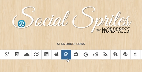 CodeCanyon - Social Sprites v1.3.0 - Icons Widget For WordPress