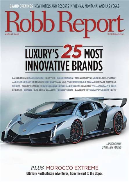 Robb Report - August 2013