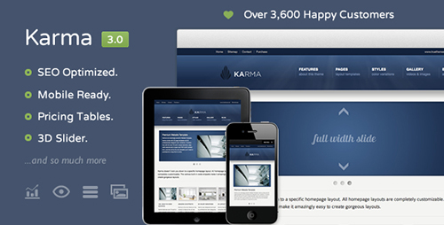 ThemeForest - Karma v3.0 - Clean and Modern Website Template - FULL