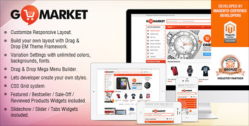 ThemeForest - Gala GoMarket v1.0.8 - revision 661 - Supermarket vs. Simple Store Theme