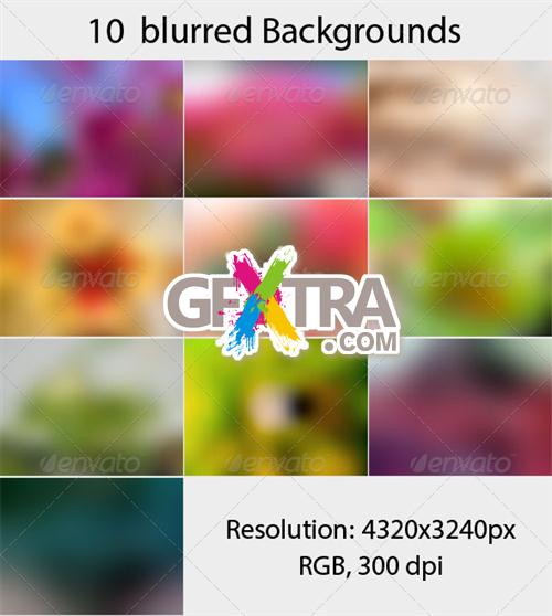 GraphicRiver - 10 Blurred Backgrounds vol 2